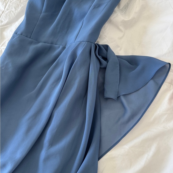 JJ's House Haniely A-line Square Ruffle Chiffon Dress - Picture 13 of 13